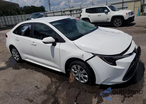 2020 Toyota Corolla Le z USA, uszkodzony, nr VIN 5YFEPRAE6LP135882